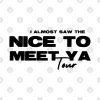 Almost Saw Nice To Meet Ya Tour Throw Pillow Official Niall Horan Merch