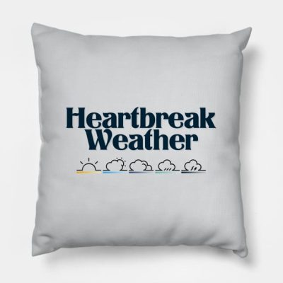 Nh Heartbreak Weather Throw Pillow Official Niall Horan Merch