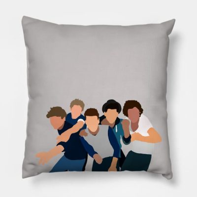 One Direction Jokingly Get Together Throw Pillow Official Niall Horan Merch