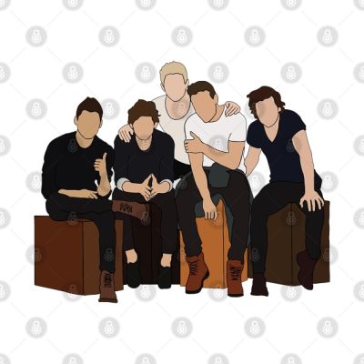 One Direction Sit Together Tapestry Official Niall Horan Merch