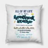 Heartbreak Weather Throw Pillow Official Niall Horan Merch