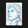 Niall Horan Ball Pen Drawing Tapestry Official Niall Horan Merch