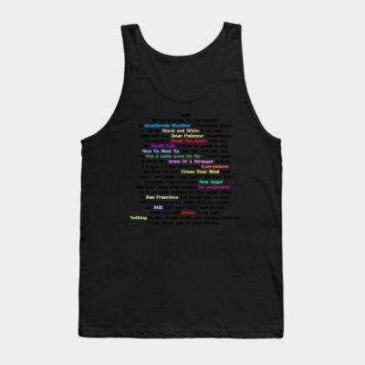 Dear Heartbreak Weather Tank Top Official Niall Horan Merch