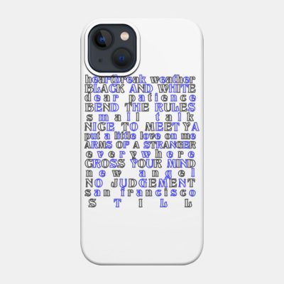 Heartbreak Weather Phone Case Official Niall Horan Merch