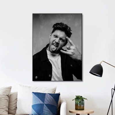 Niall Horan Black And White Wall Art Home Decor Poster Canvas 9279621 1 - Niall Horan Shop