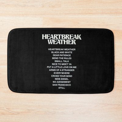 Niall Horan Heartbreak Weather Tracklist Bath Mat Official Niall Horan Merch