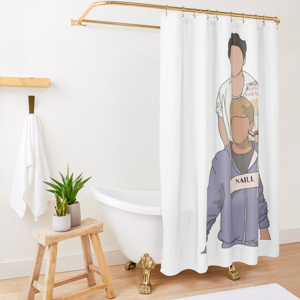 Niall Horan Shower Curtain Official Niall Horan Merch