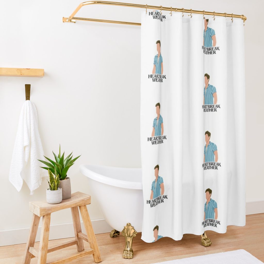 Niall Horan Heartbreak Weather Shower Curtain Official Niall Horan Merch