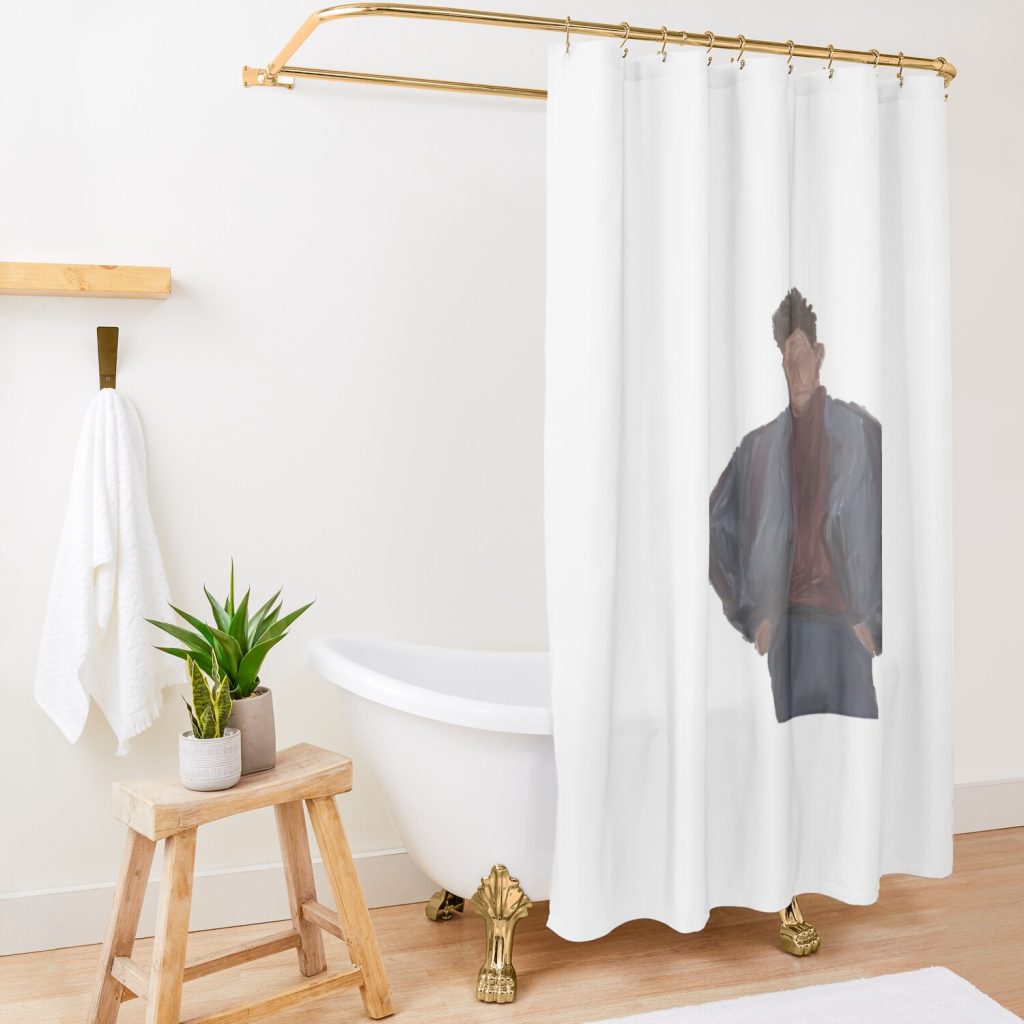 Niall Horan Heartbreak Weather Oil Painting Shower Curtain Official Niall Horan Merch