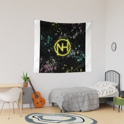 Niall Horan - Neon Logo Tapestry Official Niall Horan Merch