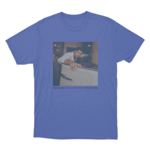 Dinner Party Photo Unisex T Shirt Blue 1