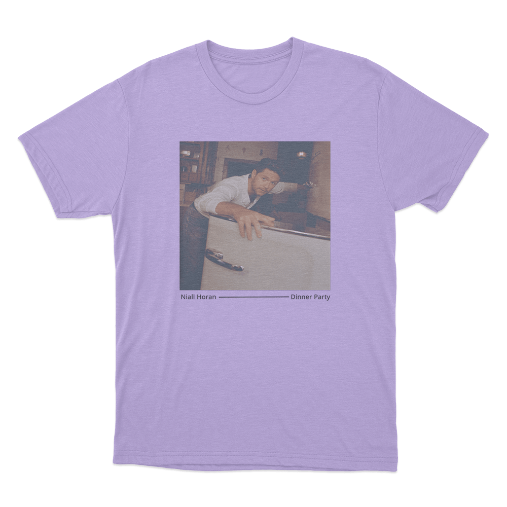Dinner Party Photo Unisex T Shirt Purple Dinner Party Photo Unisex T Shirt Purple 1