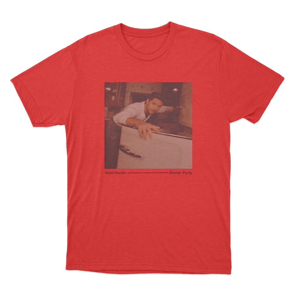 Dinner Party Photo Unisex T Shirt Red Dinner Party Photo Unisex T Shirt Red 1
