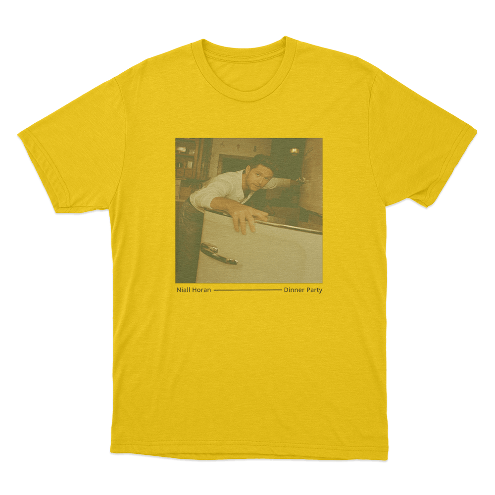 Dinner Party Photo Unisex T Shirt Yellow Dinner Party Photo Unisex T Shirt Yellow 1