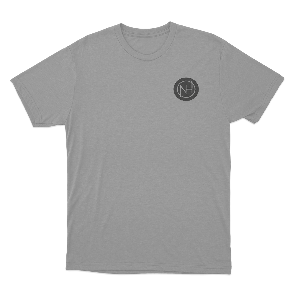 NH Monogram Logo Unisex T Shirt Grey NH Monogram Logo Unisex T Shirt Grey 1