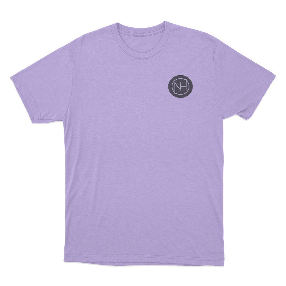NH Monogram Logo Unisex T Shirt Purple NH Monogram Logo Unisex T Shirt Purple 1