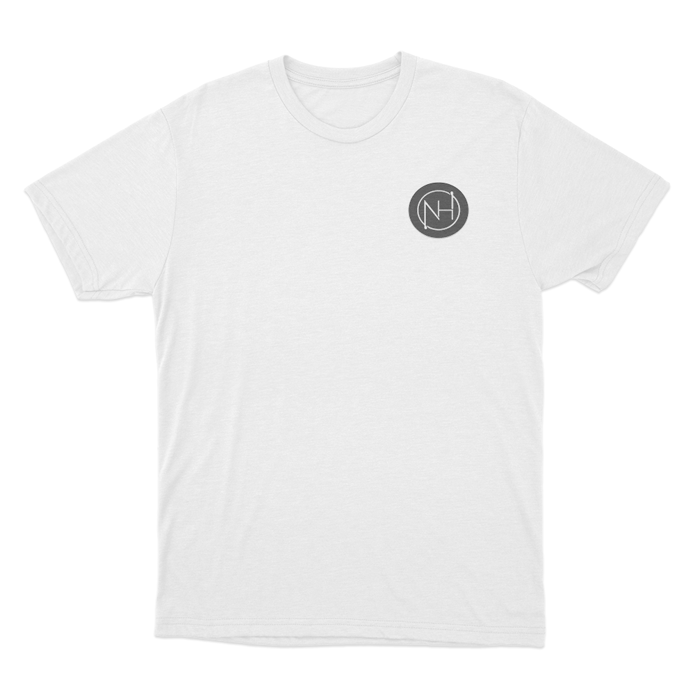 NH Monogram Logo Unisex T Shirt White NH Monogram Logo Unisex T Shirt White 1
