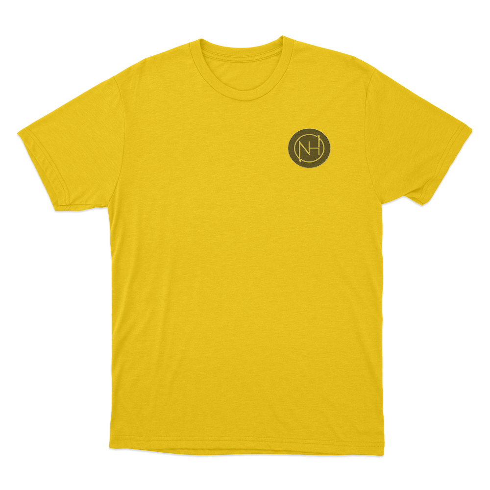 NH Monogram Logo Unisex T Shirt Yellow NH Monogram Logo Unisex T Shirt Yellow 1
