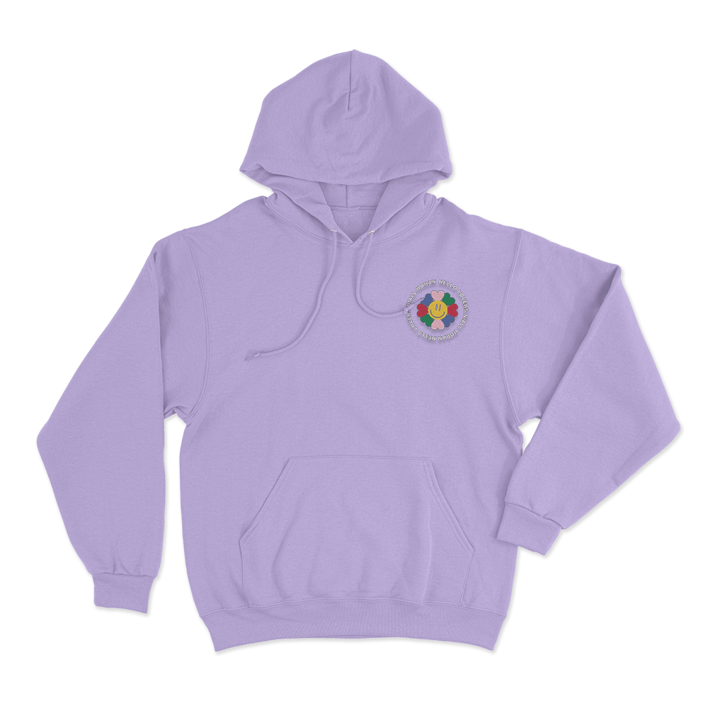 Niall Horan Smiley Flower Unisex Hoodie Purple Niall Horan Smiley Flower Unisex Hoodie Purple