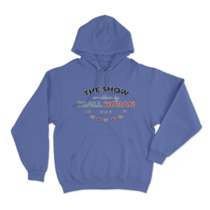 The Show Album Text Unisex Hoodie Blue
